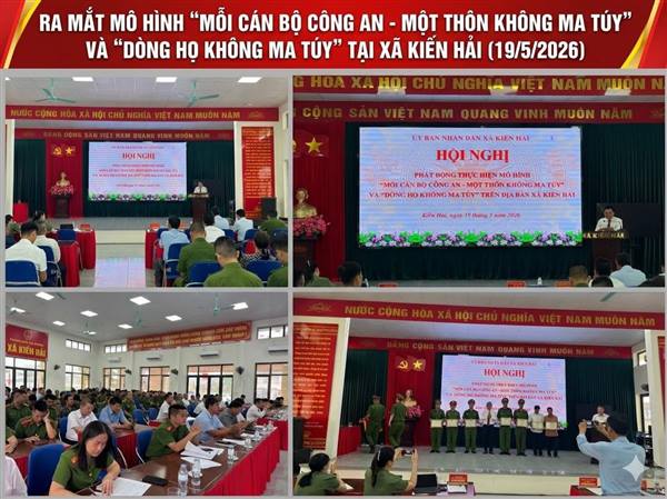 KIẾN HẢI CHUNG TAY ĐẨY LÙI TỆ NẠN MA TÚY 
