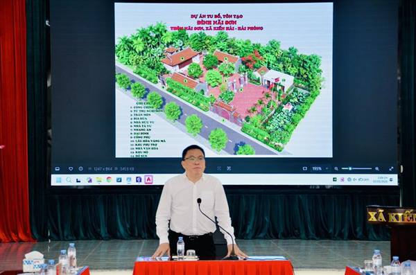 CHUNG TAY GÌN GIỮ GIÁ TRỊ VĂN HÓA TRUYỀN THỐNG – KHÔI PHỤC ĐÌNH LÀNG NÃI SƠN