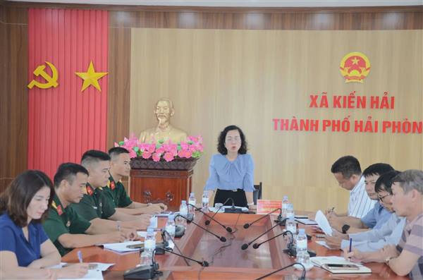 Xã Kiến Hải triển khai công tác chuẩn bị lấy mẫu hài cốt liệt sĩ chưa xác định thông tin để giám định ADN