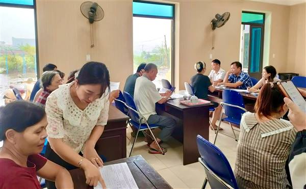 KIẾN HƯNG: CÔNG KHAI DỰ THẢO PHƯƠNG ÁN BỒI THƯỜNG, HỖ TRỢ ĐẤT ĐAI – 10 HỘ DÂN ĐỒNG THUẬN CAO
