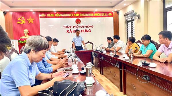 KIẾN HƯNG: KIỆN TOÀN NHÂN SỰ BAN THƯỜNG VỤ, CHỨC DANH PHÓ CHỦ TỊCH HỘI NÔNG DÂN XÃ NHIỆM KỲ 2025–2030
