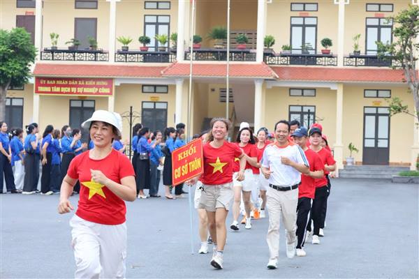 XÃ KIẾN HƯNG TỔ CHỨC NGÀY CHẠY HƯỞNG ỨNG THÁNG HÀNH ĐỘNG PHÒNG, CHỐNG MA TÚY NĂM 2026