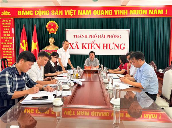 THƯỜNG TRỰC HĐND XÃ KIẾN HƯNG RÀ SOÁT, THỐNG NHẤT NỘI DUNG KỲ HỌP THƯỜNG LỆ GIỮA NĂM 2026