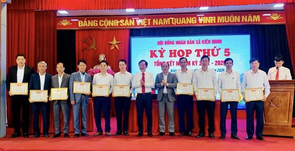 Sáng ngày 9/3/2026, Thường trực Hội đồng nhân dân xã Kiến Minh tổ chức Kỳ họp tổng kết hoạt động của Hội đồng nhân dân xã nhiệm kỳ 2021 – 2026 tại hội trường UBND xã Kiến Minh.