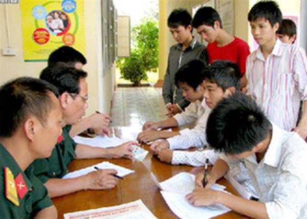 TỔ CHỨC ĐĂNG KÝ NGHĨA VỤ QUÂN SỰ THÁNG 4 NĂM 2026 TRÊN ĐỊA BÀN XÃ KIẾN MINH