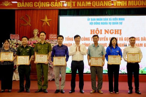 KIẾN MINH HOÀN THÀNH 100% CHỈ TIÊU TUYỂN QUÂN NĂM 2026