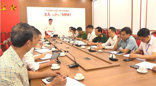 UBND xã Kiến Minh tổ chức Hội nghị đánh giá kết quả thực hiện nhiệm vụ phát triển kinh tế - xã hội, quốc phòng - an ninh tháng 4 năm 2026