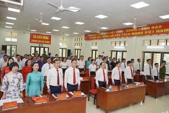 Hội đồng nhân dân xã Kiến Minh tổ chức thành công Kỳ họp thứ 3, kỳ họp thường lệ giữa năm 2026, khóa II, nhiệm kỳ 2026 - 2031