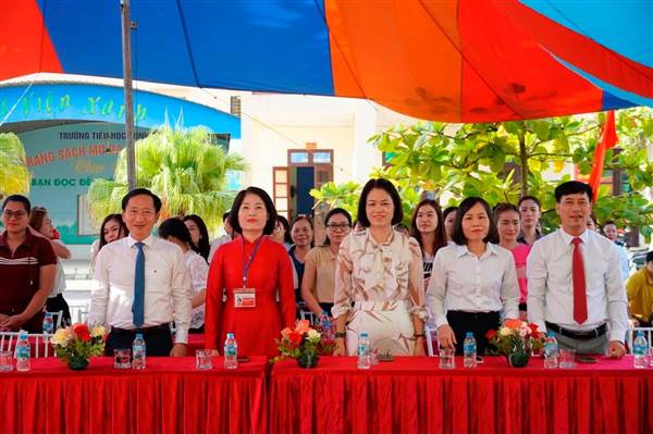 Trường tiểu học Minh Tân long trọng tổ chức Lễ khai giảng năm học mới, năm học 2026 - 2027.