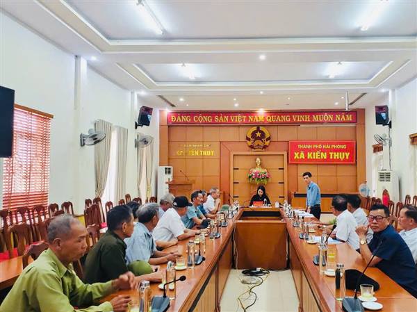 UBND xã Kiến Thụy tổ chức họp rà soát, sắp xếp 

Hội Người cao tuổi và Hội Nạn nhân chất độc da cam/Dioxin