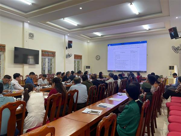 Xã Kiến Thụy: Triển khai công tác điều tra, rà soát hộ nghèo, hộ cận nghèo 

và xác định hộ làm nông, lâm, ngư nghiệp có mức sống trung bình năm 2025