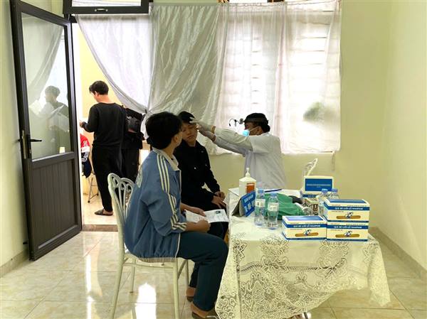 THANH NIÊN XÃ KIẾN THỤY HĂNG HÁI THỰC HIỆN KHÁM TUYỂN NGHĨA VỤ QUÂN SỰ NĂM 2026