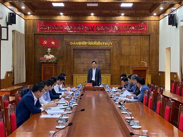 Xã Kiến Thụy: Triển khai kế hoạch bầu cử đại biểu 

Quốc hội khóa XVI và đại biểu HĐND các cấp nhiệm kỳ 2026-2031