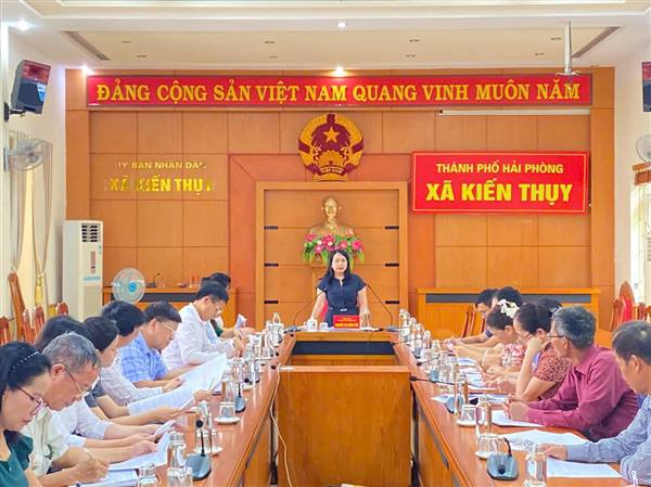 Xã Kiến Thụy tổ chức Hội nghị triển khai hoạt động tuyên truyền, văn hóa, văn nghệ, thể thao và công bố thành lập Quỹ “Đền ơn đáp nghĩa”

