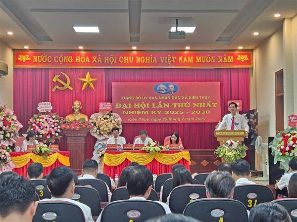 Đại hội Đảng bộ UBND xã Kiến Thụy lần thứ I, nhiệm kỳ 2025-2030 ​ 

