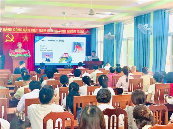 Kiến Thuỵ tổ chức lớp học chuyên đề Chấn thương sọ não cho cán bộ y tế cơ sở

