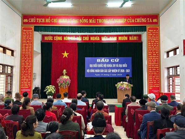 Khai mạc bầu cử đại biểu Quốc hội và HĐND các cấp nhiệm kỳ 2026-2031