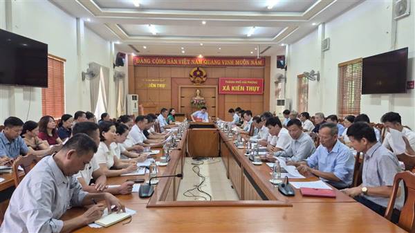 XÃ KIẾN THỤY TRIỂN KHAI CÔNG TÁC CHUẨN BỊ CÁC HOẠT ĐỘNG KỶ NIỆM 79 NĂM NGÀY THƯƠNG BINH - LIỆT SĨ (27/7/1947 – 27/7/2026)
