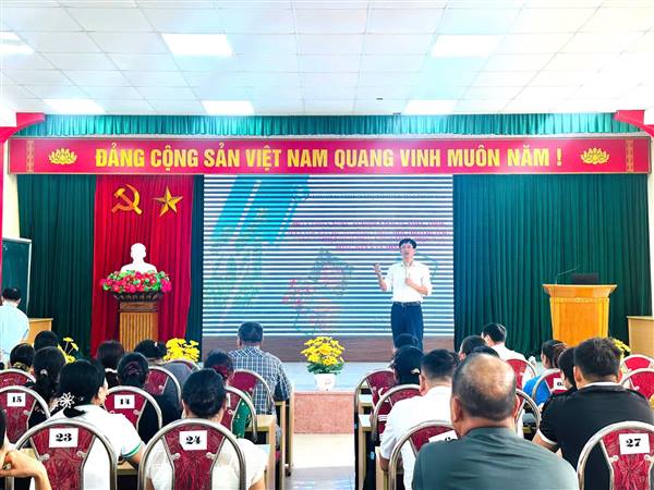 TRUNG TÂM CHÍNH TRỊ XÃ KIẾN THỤY TỔ CHỨC LỚP BỒI DƯỠNG LÝ LUẬN CHÍNH TRỊ VÀ NGHIỆP VỤ DÀNH CHO CÁN BỘ HỘI NÔNG DÂN CƠ SỞ NĂM 2026