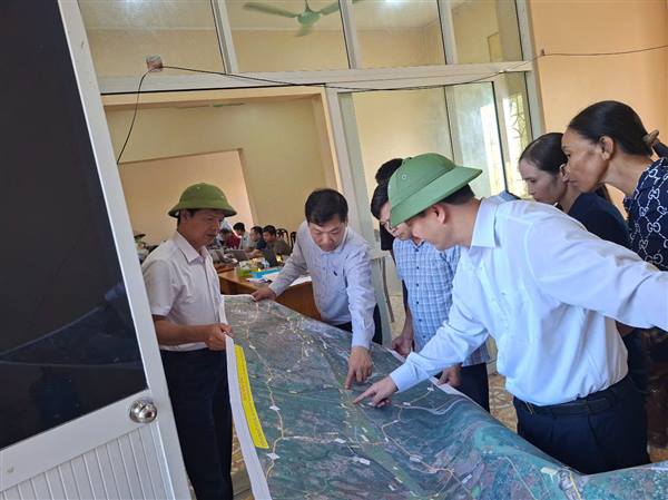 Bí thư Đảng ủy xã Kim Thành chỉ đạo quyết liệt công tác giải phóng mặt bằng dự án khu công nghiệp Kim Thành II
