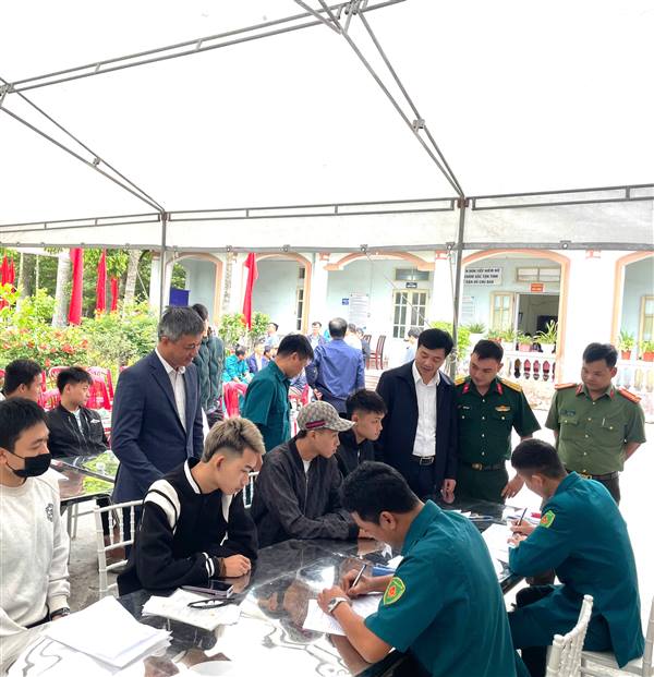 Xã Kim Thành hoàn Thành 100% chỉ tiêu khám sơ tuyển nghĩa vụ Quân Sự năm 2026