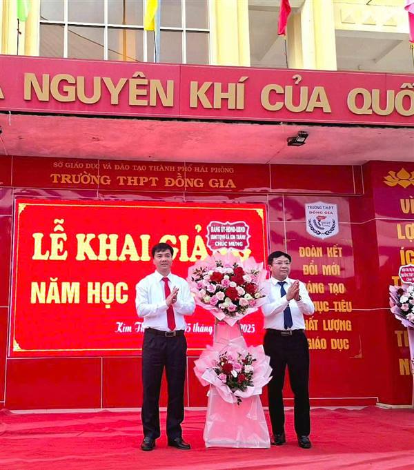 Tưng bừng khai giảng năm học mới 2025 - 2026 tại các trường học trên địa bàn xã Kim Thành.