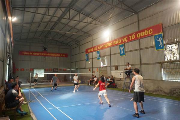 Kim Thành tổ chức thành công giải cầu lông cán bộ, công chức, viên chức và lực lượng vũ trang