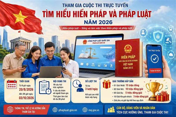 Thể lệ tham gia cuộc thi tìm hiểu chính sách pháp luật dân số trong tình hình mới 