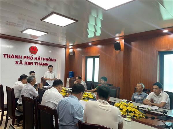 UBND xã Kim Thành tổ chức đối thoại lần thứ hai về phương án bồi thường, hỗ trợ, tái định cư Dự án Khu dân cư mới Đồng Cẩm