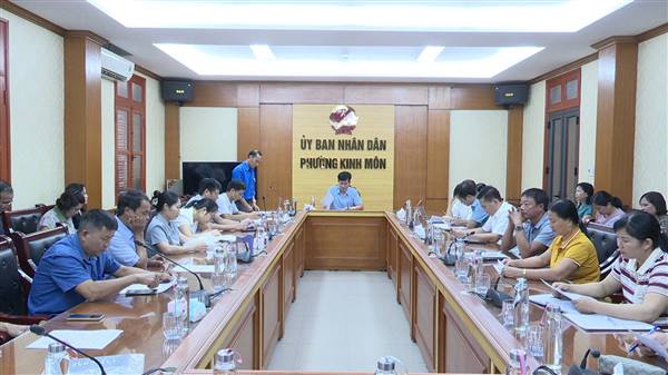 Ban chỉ đạo hoạt động hè phường Kinh Môn tổ chức Hội nghị Tổng kết hoạt động hè và Hội trại truyền thống phường Kinh Môn năm 2025