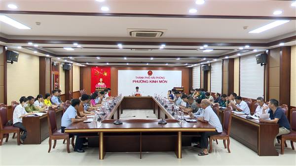 Phường Kinh Môn triển khai nhiệm vụ công tác tuyển quân năm 2026
