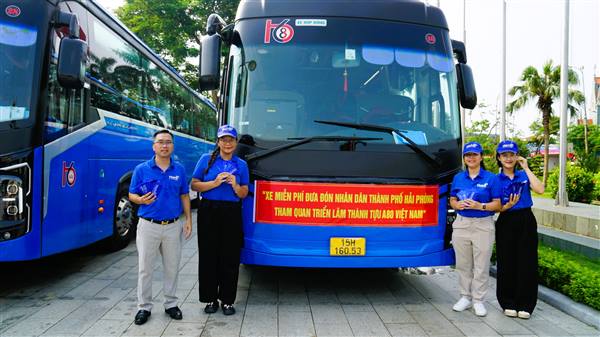 Chi tiết lịch xe đưa đón miễn phí từ Hải Phòng đến Triển lãm A80