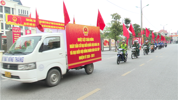 Phường Kinh Môn đẩy mạnh tuyên truyền về cuộc bầu cử đại biểu Quốc hội khóa XVI và đại biểu Hội đồng nhân dân các cấp nhiệm kỳ 2026 – 2031