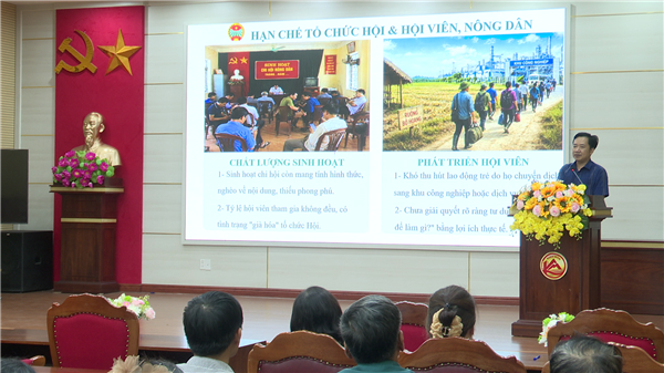 Hội nghị tuyên truyền, quán triệt Chương trình hành động triển khai các Chỉ thị, Nghị quyết của Đại hội Đảng toàn quốc lần thứ XIV và Đại hội Đảng bộ thành phố lần thứ I, nhiệm kỳ 2025 – 2030 cho cán bộ, hội viên nông dân phường Kinh Môn