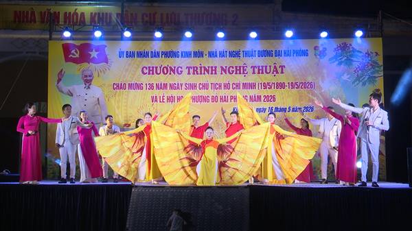 Chương trình nghệ thuật chào mừng kỷ niệm 136 năm Ngày sinh Chủ tịch Hồ Chí Minh