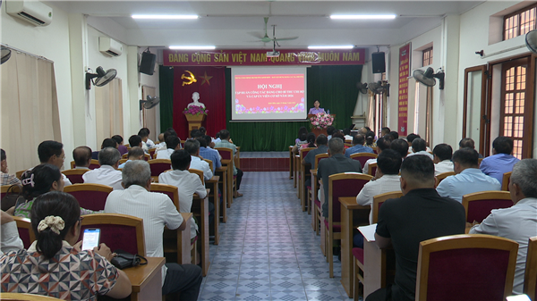 Bồi dưỡng nghiệp vụ công tác Đảng cho bí thư chi bộ và cấp ủy cơ sở năm 2026
