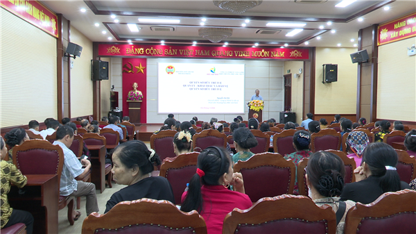 Hội Nông dân thành phố Hải Phòng phối hợp tổ chức tập huấn nâng cao nhận thức về sở hữu trí tuệ và phòng chống dịch bệnh động, thực vật