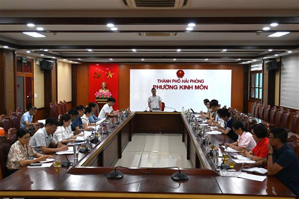 Đảng ủy phường Kinh Môn triển khai công tác lãnh đạo, chỉ đạo thực hiện sắp xếp, tổ chức lại tổ dân phố