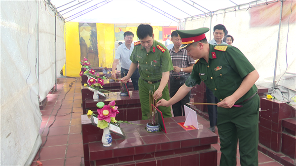 Phường Kinh Môn lấy mẫu, số hóa thông tin hài cốt liệt sĩ chưa xác định danh tính