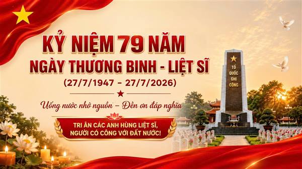 
Khắc ghi công lao, tiếp nối đạo lý “Uống nước nhớ nguồn”