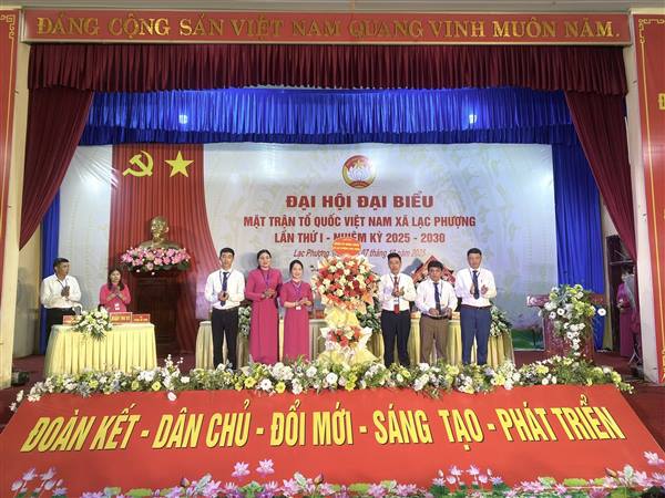Đại hội đại biểu Mặt trận Tổ quốc Việt Nam xã Lạc Phượng khóa I, nhiệm kỳ 2025 – 2030 thành công tốt đẹp