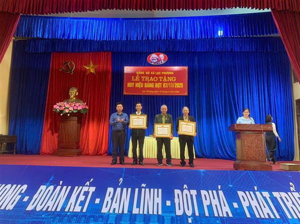 Ban chấp hành Đảng bộ xã Lạc Phượng tổ chức hội nghị lần thứ 5 