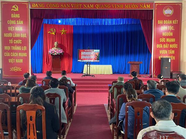 Đảng ủy xã Lạc Phượng triển khai nghiêm túc Nghị quyết Đại hội Đảng bộ thành phố lần thứ I, nhiệm kỳ 2025–2030