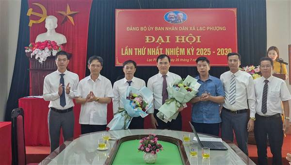 Đảng bộ UBND xã Lạc Phượng tổ chức thành công Đại hội lần thứ I, nhiệm kỳ 2025 - 2030