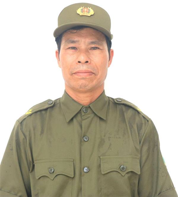 Tổ trưởng Tổ bảo vệ an ninh trật tự gương mẫu ở thôn Bình Hàn