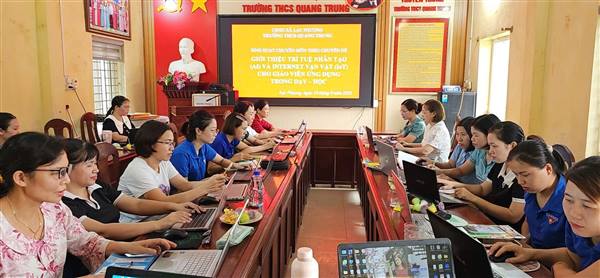 UBND xã Lạc Phượng ban hành Kế hoạch ứng dụng công nghệ thông tin và chuyển đổi số