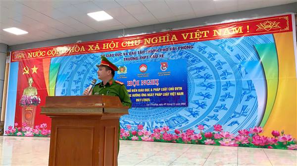 Công an xã Lạc Phượng triển khai công tác quản lý, giáo dục thanh thiếu niên hư