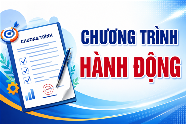 CHƯƠNG TRÌNH HÀNH ĐỘNG thực hiện Nghị quyết Đại hội Đảng ủy UBND xã lần thứ I, nhiệm kỳ 2025 - 2030
