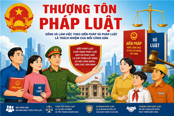 Xã Lạc Phượng chung tay xây dựng mô hình thượng tôn và tuân thủ pháp luật