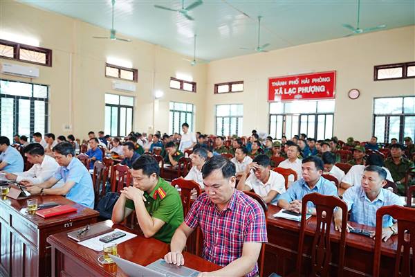 Tỉ lệ hộ dân đồng thuận với Đề án sắp xếp, tổ chức lại thôn đạt 99,7%